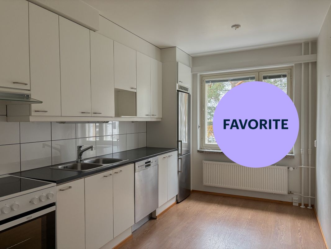 1-bedroom apartment, Oulu, Alppila