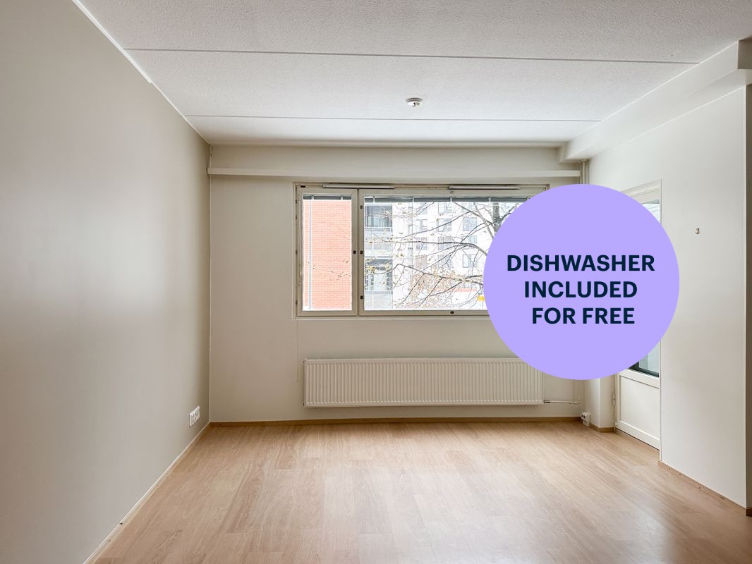 1-bedroom apartment, Oulu, Etu-Lyötty