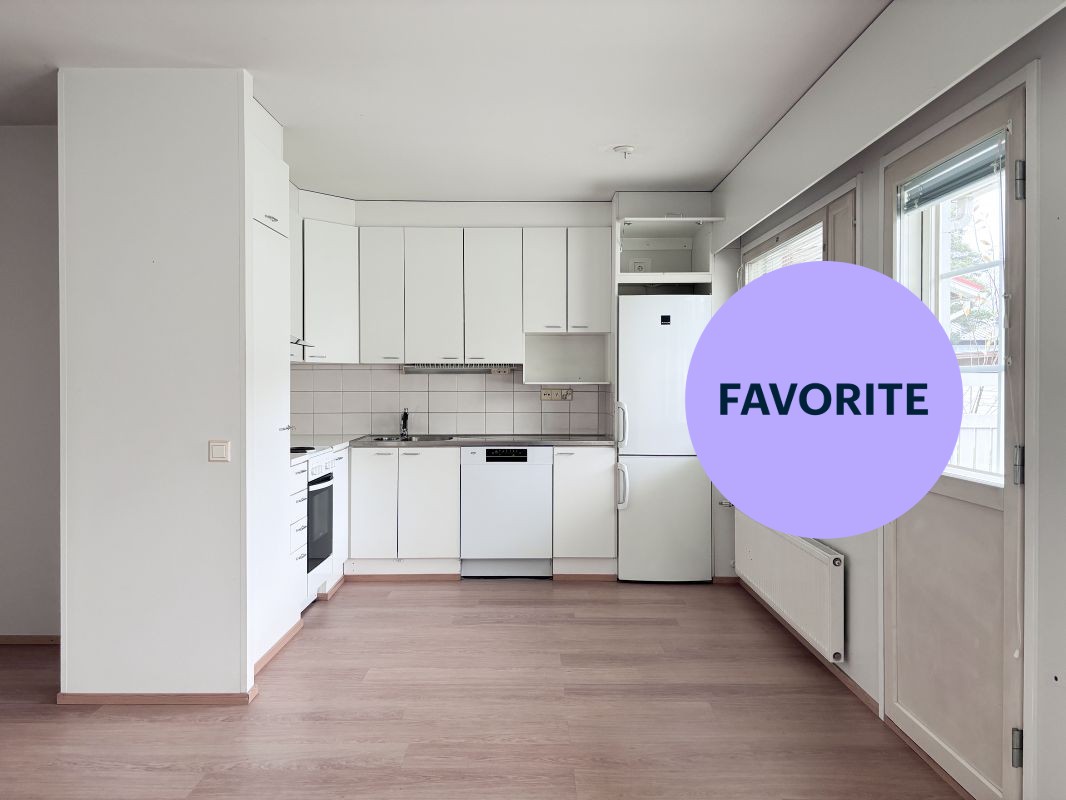 1-bedroom apartment, Oulu, Rajakylä