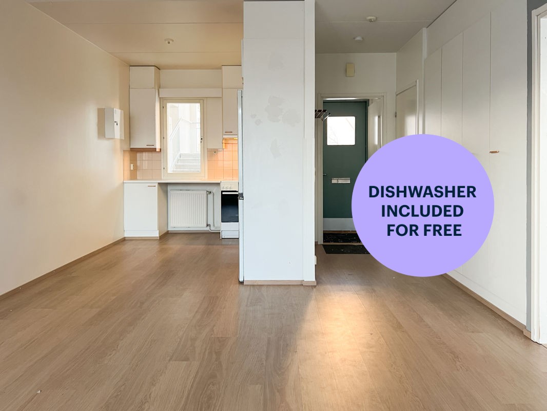 1-bedroom apartment, Oulu, Peltola