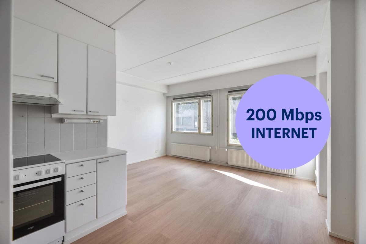 1-bedroom apartment, Turku, Martti