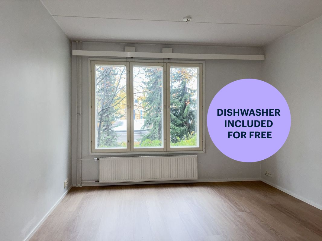 1-bedroom apartment, Jyväskylä, Kuokkala