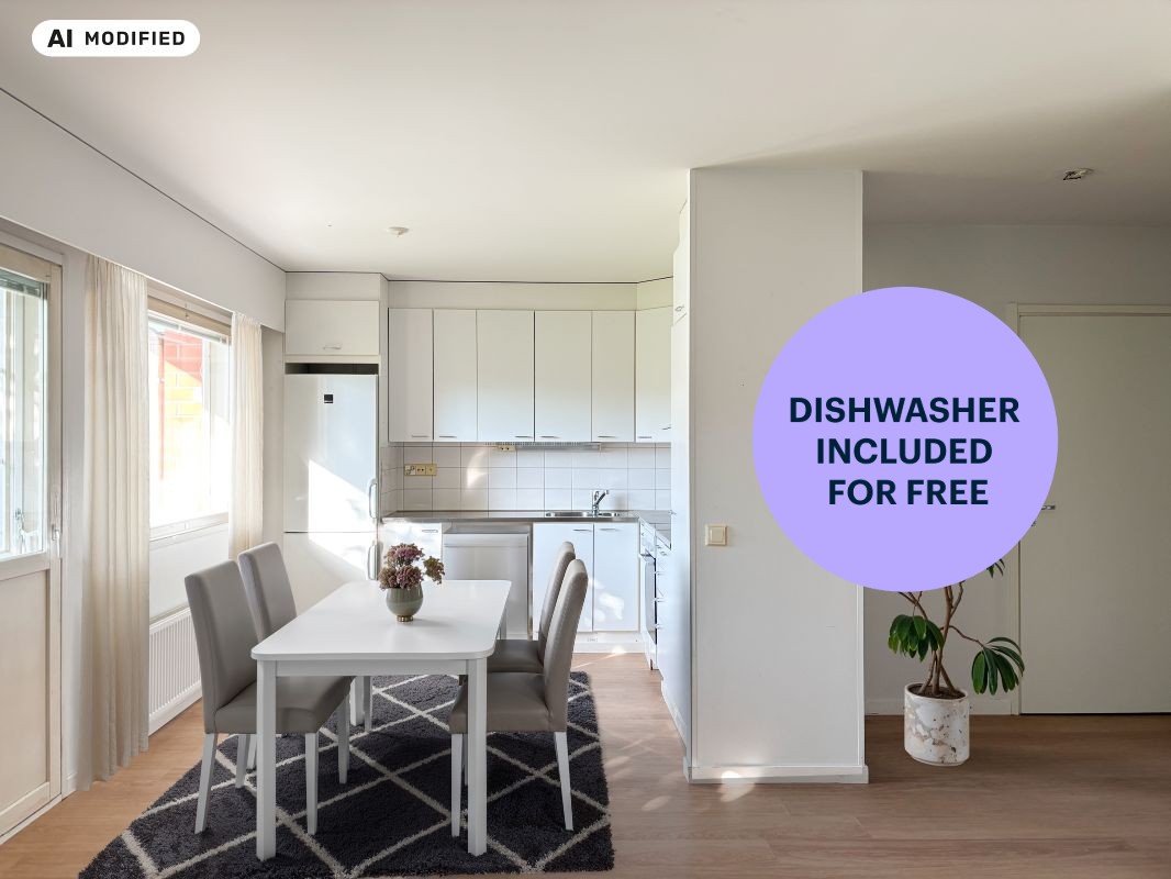 Sisustettu tekoälyn avulla - 1-bedroom apartment, Oulu, Rajakylä