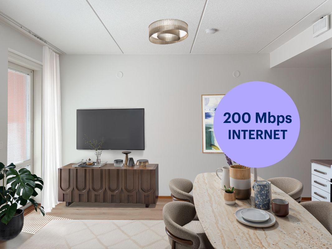 Kuva virtuaalisisustettu. - 1-bedroom apartment, Vantaa, Leinelä