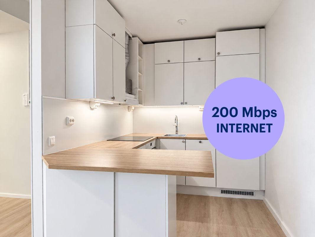 1-bedroom apartment, Helsinki, Töölö