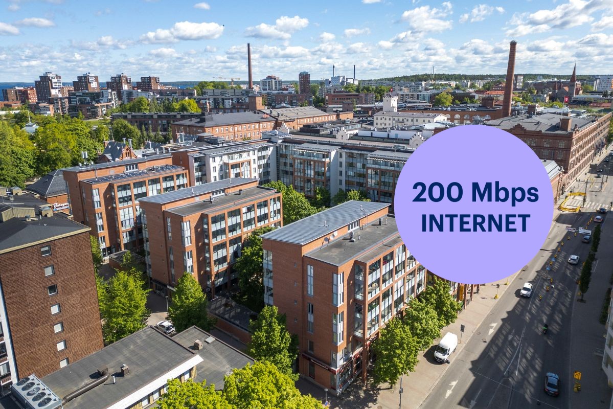 4 bedrooms, Tampere, Keskusta