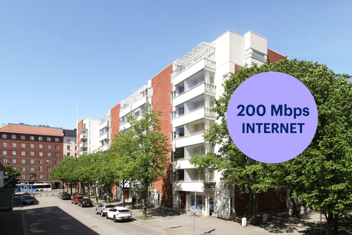 1-bedroom apartment, Helsinki, Hakaniemi
