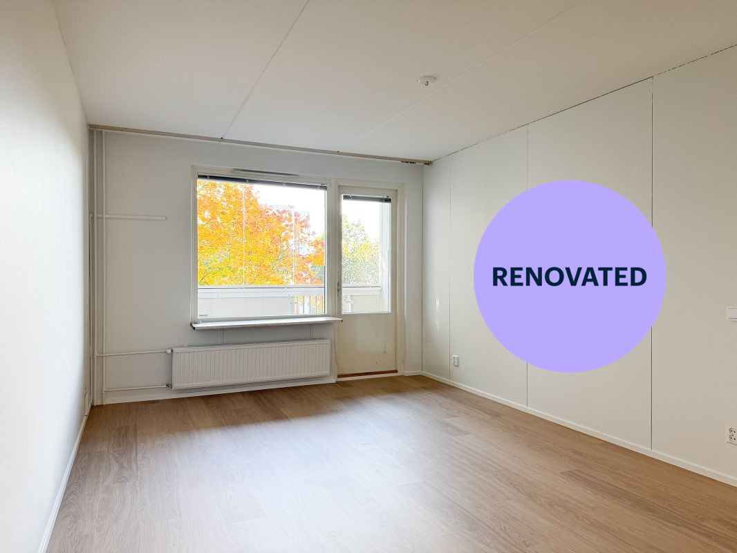 1-bedroom apartment, Kerava, Keskusta