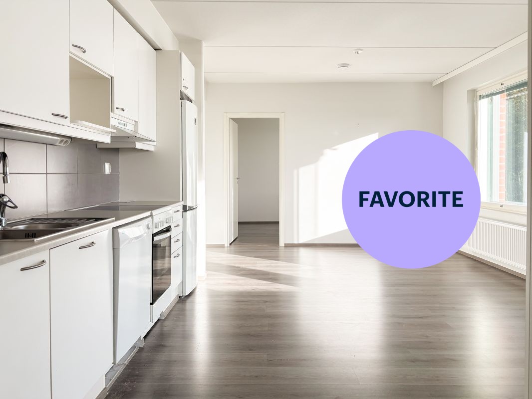 1-bedroom apartment, Kuopio, Puijonlaakso