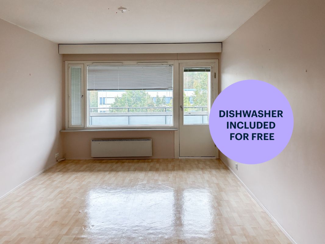 1-bedroom apartment, Kirkkonummi, Lindal