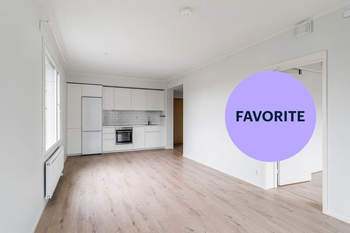 1-bedroom apartment, Kerava, Kaleva