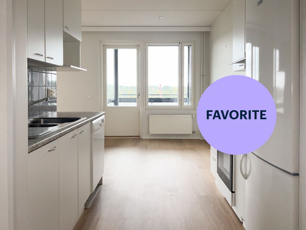 1-bedroom apartment, Jyväskylä, Keljo