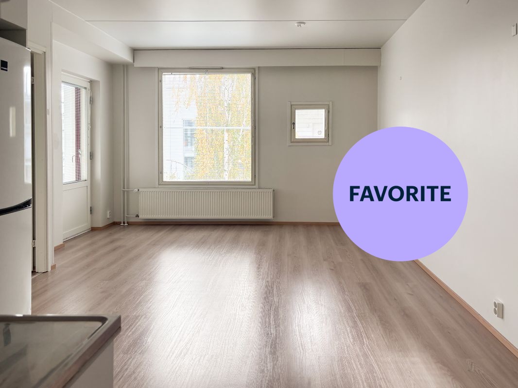 1-bedroom apartment, Oulu, Meritulli