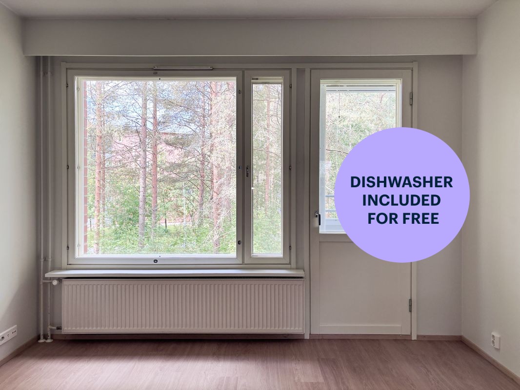1-bedroom apartment, Oulu, Hiironen