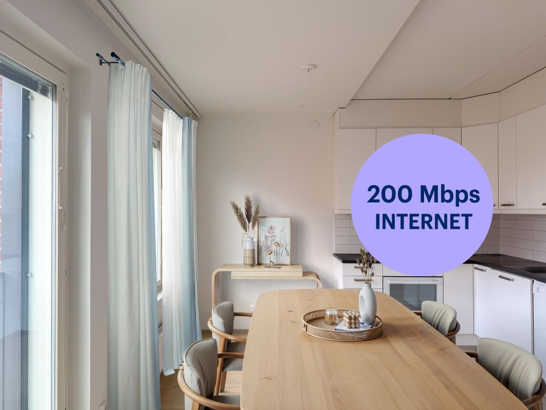 Virtuaalisesti sisustettu. - 1-bedroom apartment, Vantaa, Tikkurila