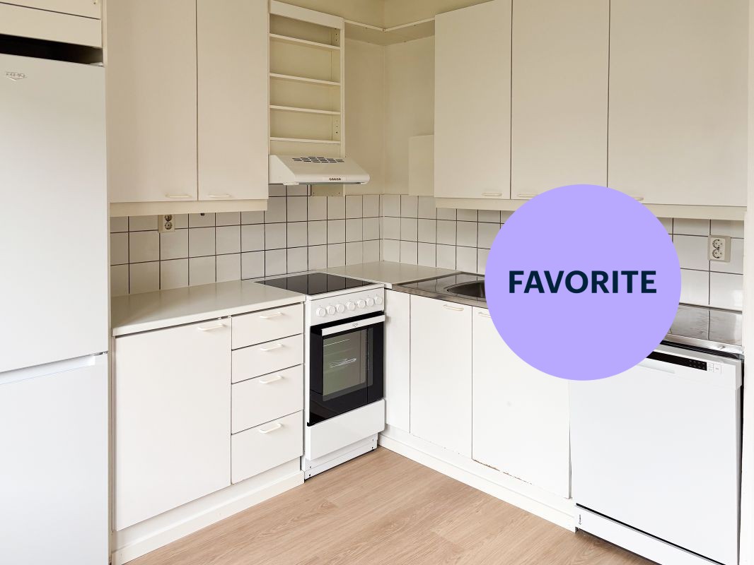 1-bedroom apartment, Riihimäki, Räätykänmäki