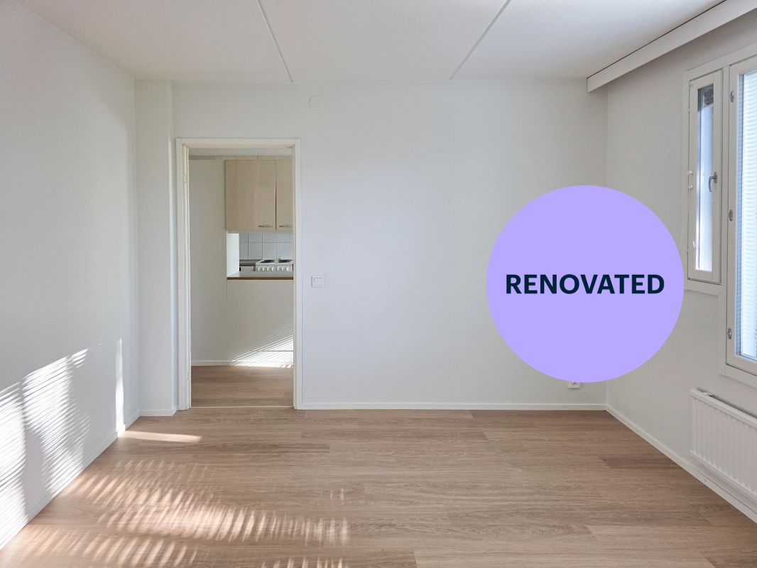 1-bedroom apartment, Järvenpää, Jamppa