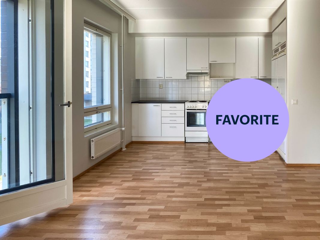 2 bedrooms, Oulu, Värttö