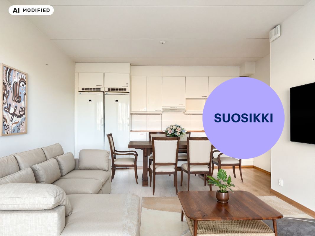 Kuva on sisustettu tekoälyn avulla - Kolmio, Kuopio, Puijonlaakso