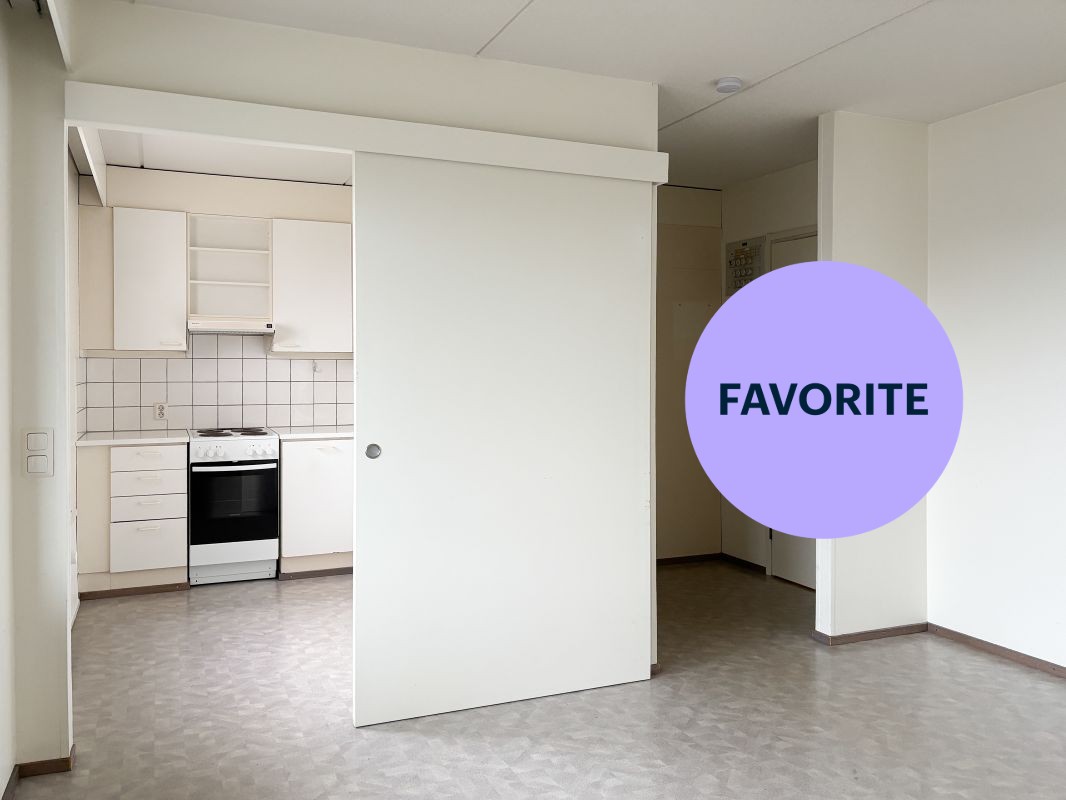 1-bedroom apartment, Oulu, Kaijonharju