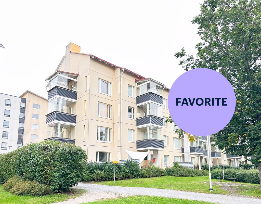 1-bedroom apartment, Tampere, Härmälänranta