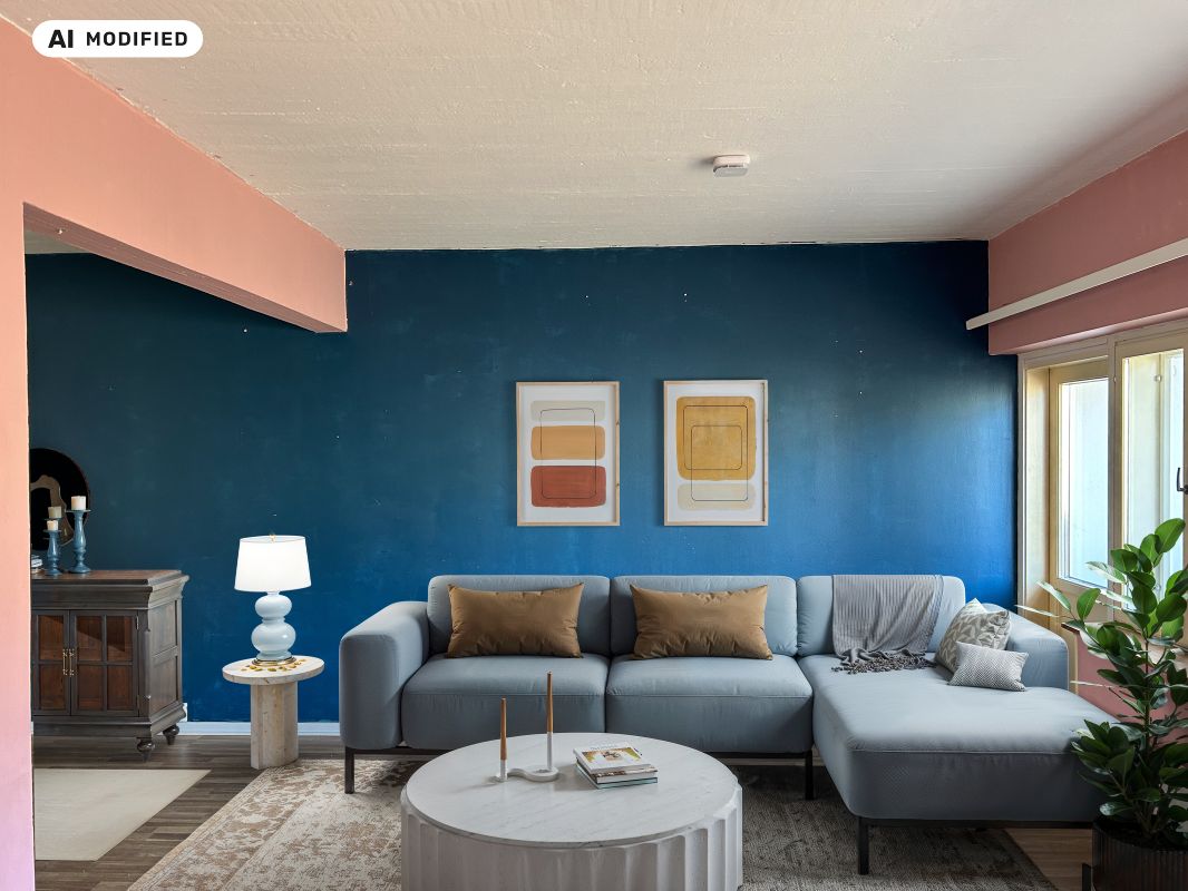 Kuva on sisustettu tekoälyn avulla. - 2 bedrooms, Helsinki, Roihuvuori