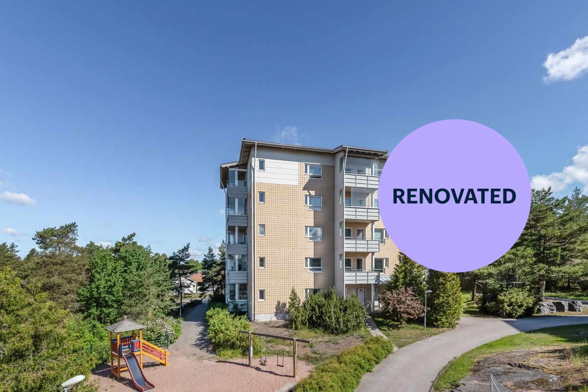 2 bedrooms, Turku, Pääskyvuori