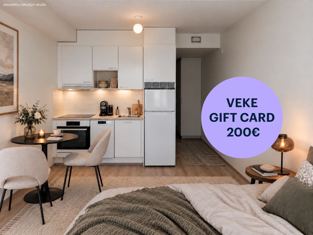 Virtuaalikalustettu - Studio, Helsinki, Pitäjänmäki
