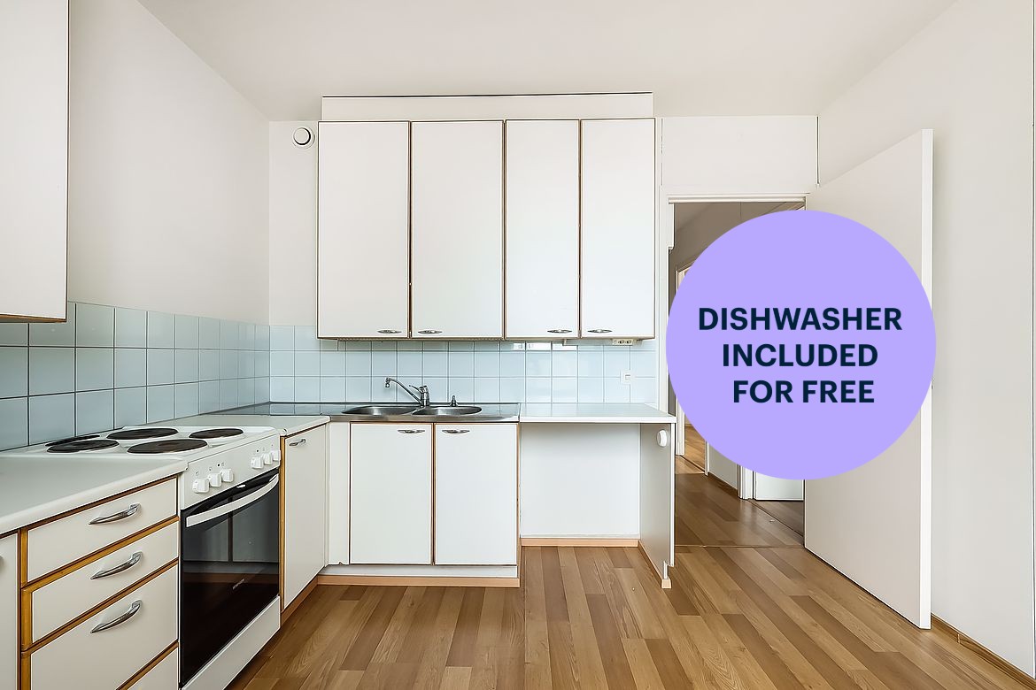 1-bedroom apartment, Kerava, Keskusta
