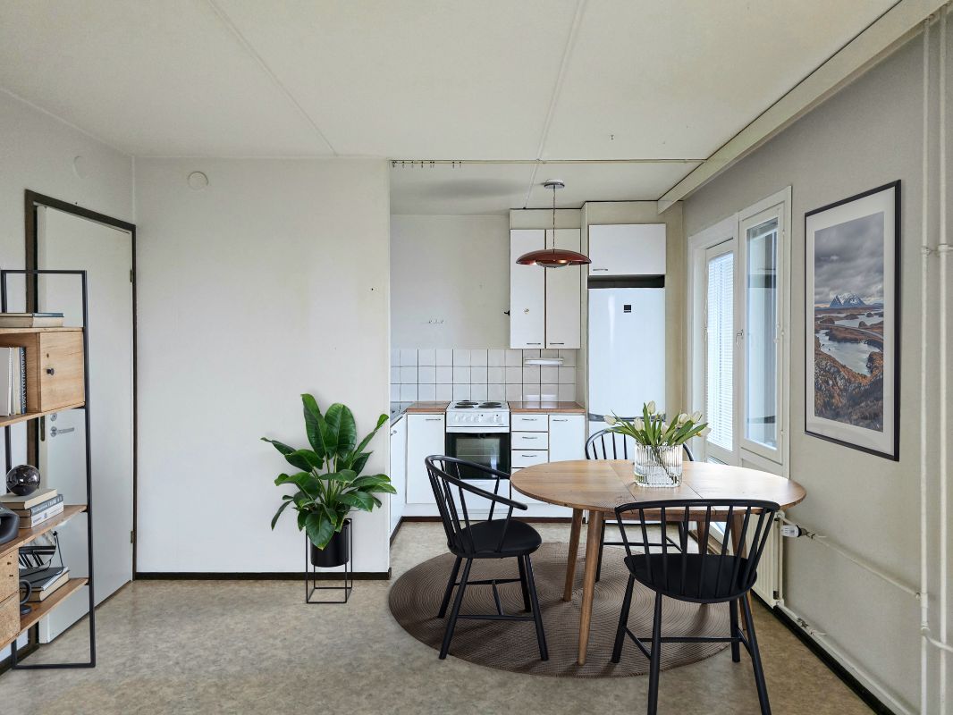 Virtuaalikalustettu - 1-bedroom apartment, Järvenpää, Jamppa