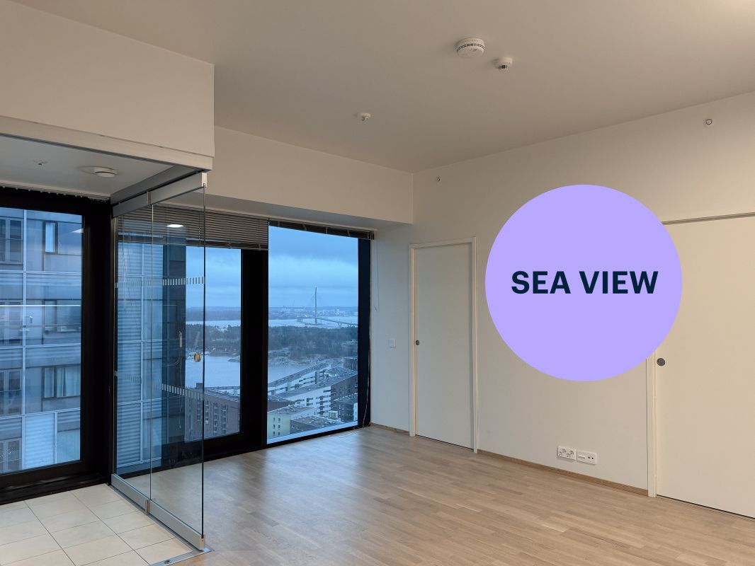 2 bedrooms, Helsinki, Kalasatama