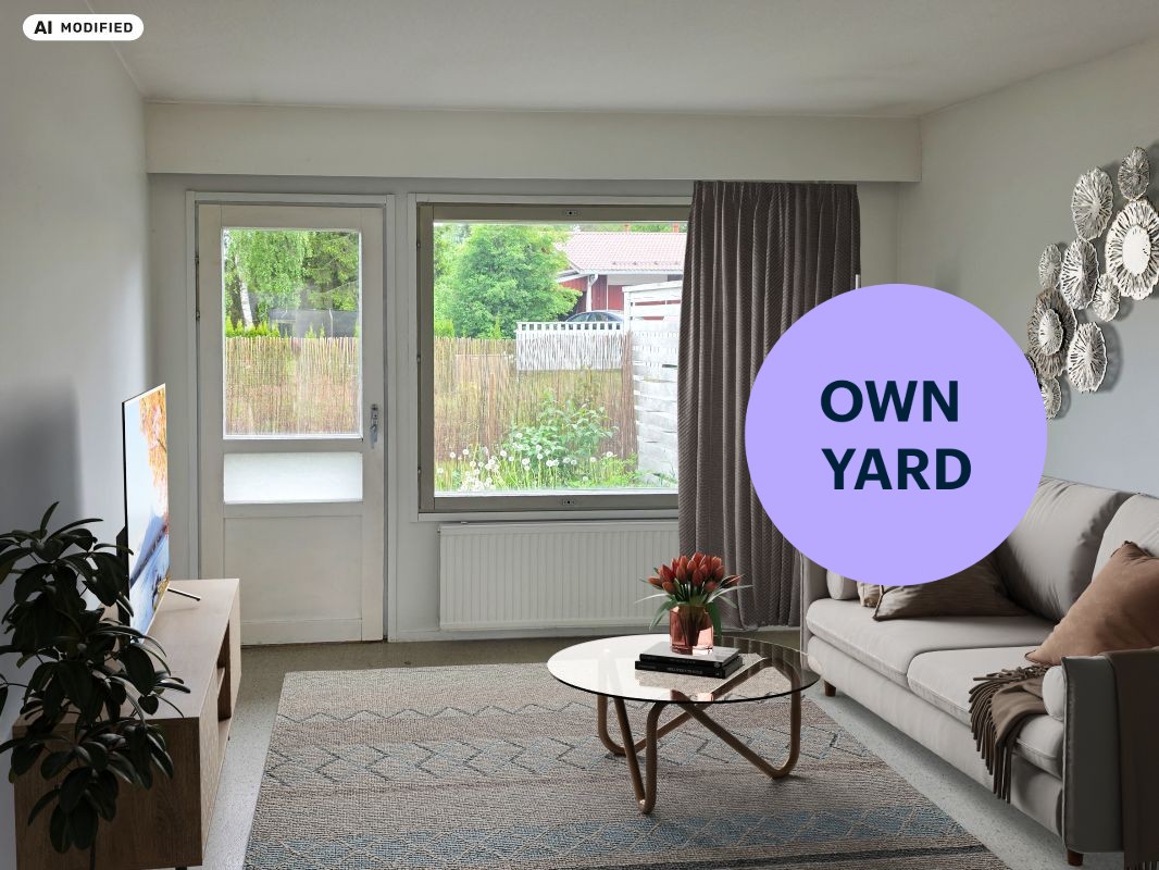Virtuaalikalustettu - 1-bedroom apartment, Järvenpää, Saunakallio