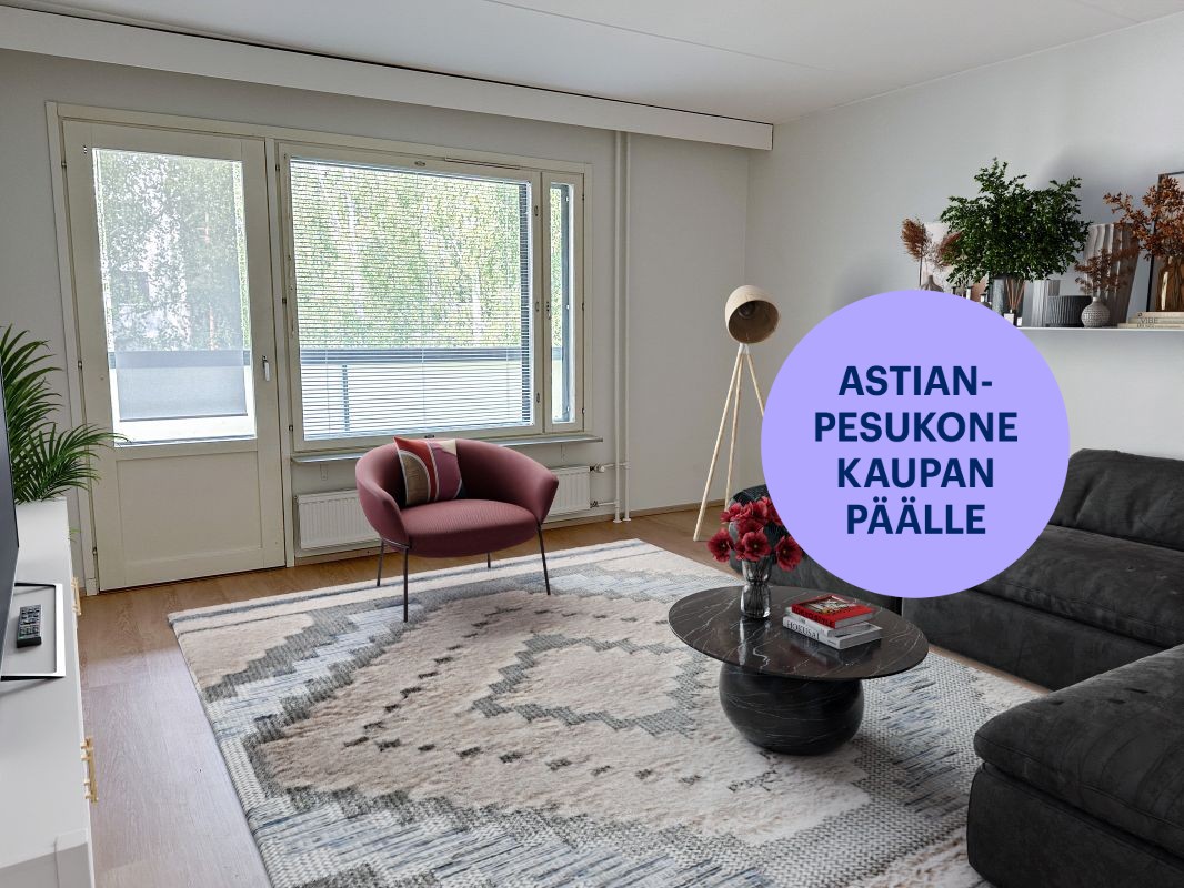 Virtuaalikalustettu - Kaksio, Järvenpää, Jamppa