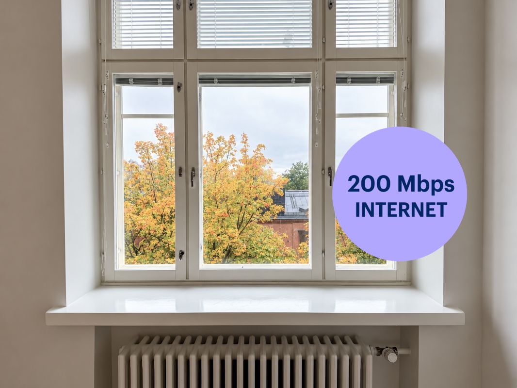 1-bedroom apartment, Helsinki, Töölö
