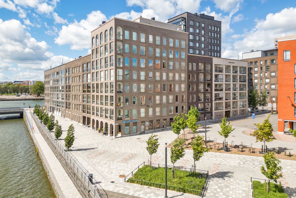 2 bedrooms, Helsinki, Sompasaari