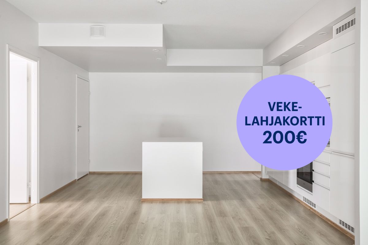 Kuvat on otettu vastaavasta peilikuva-asunnosta. - Kaksio, Helsinki, Ramsinranta