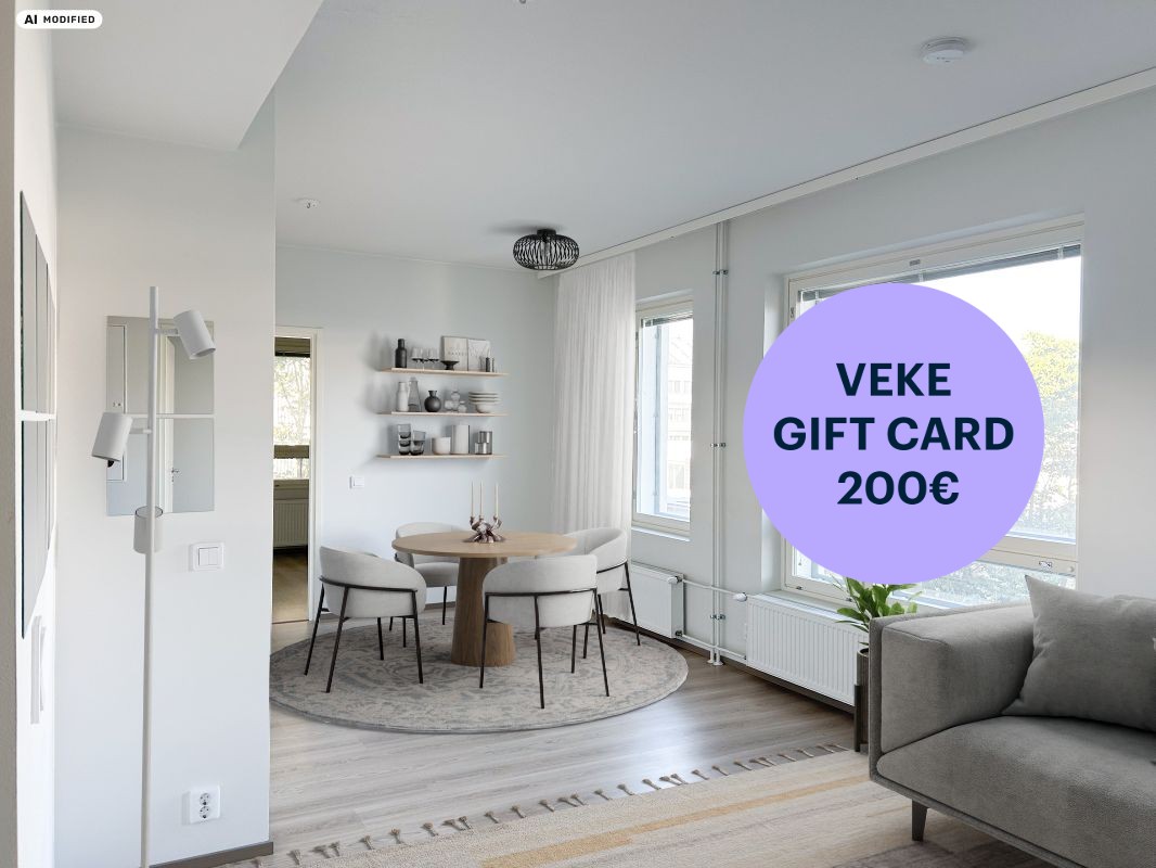 Virtuaalikalustettu - 2 bedrooms, Helsinki, Pasila