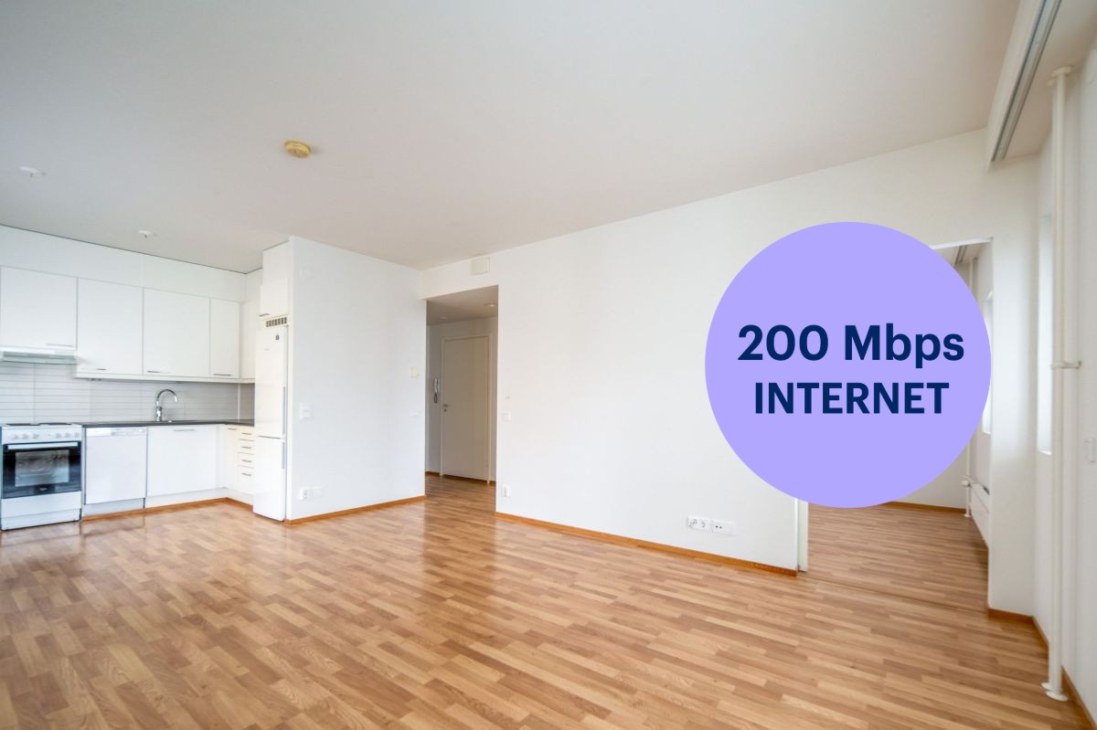 1-bedroom apartment, Helsinki, Herttoniemi