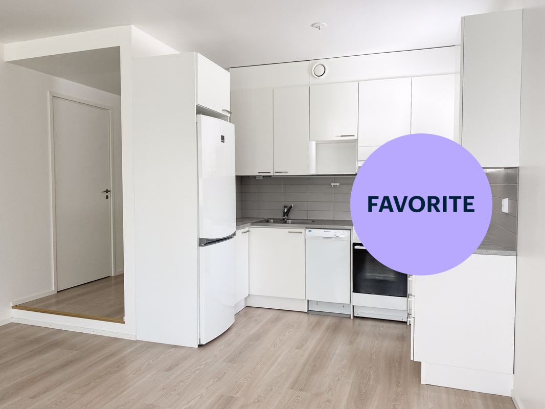 1-bedroom apartment, Kerava, Keskusta