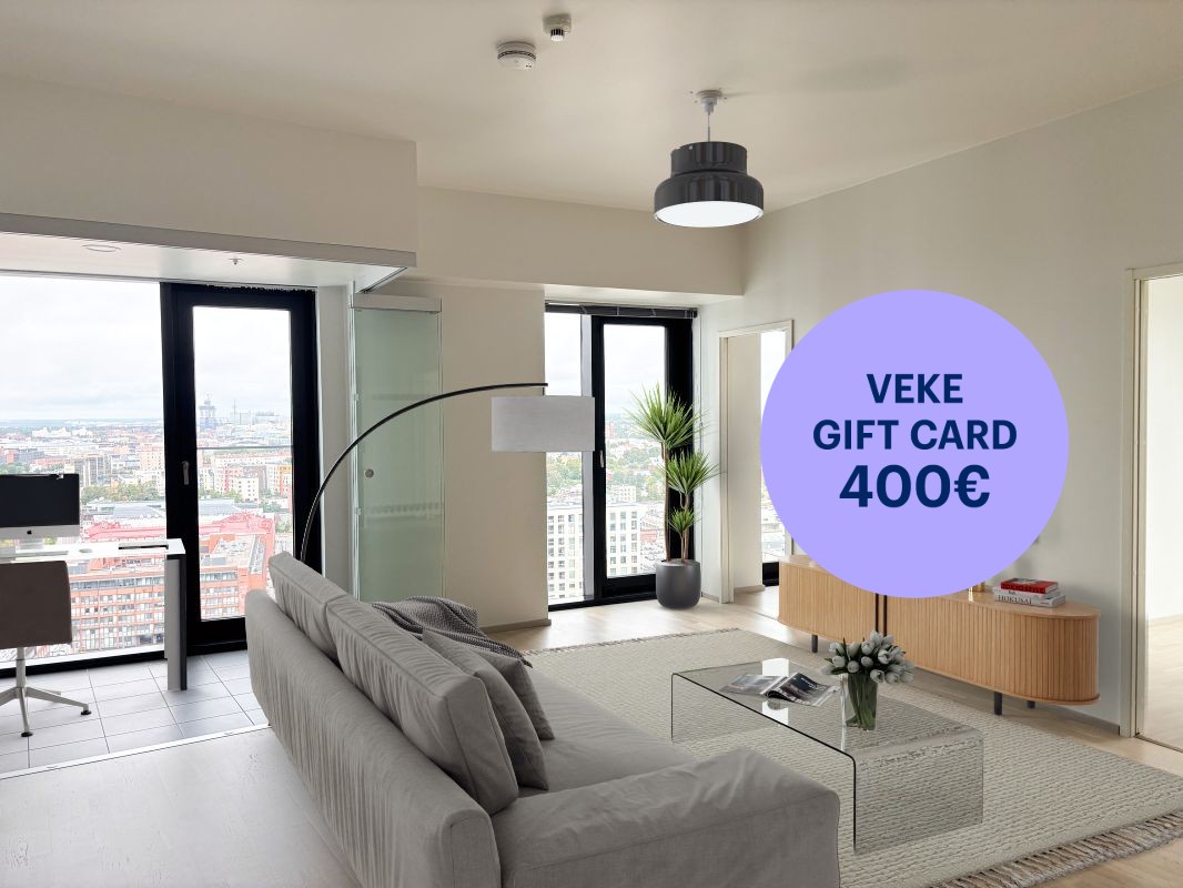 Virtuaalikalustettu - 3 bedrooms, Helsinki, Kalasatama
