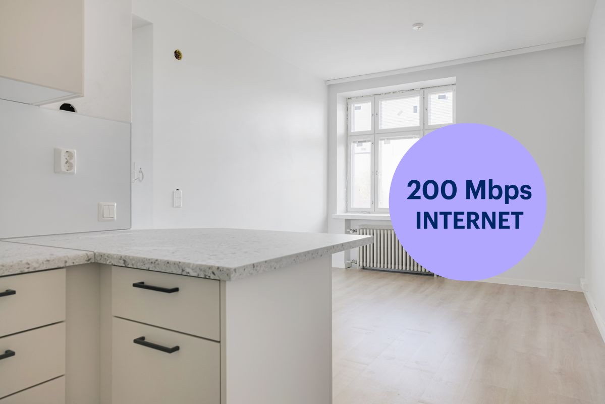 1-bedroom apartment, Helsinki, Töölö